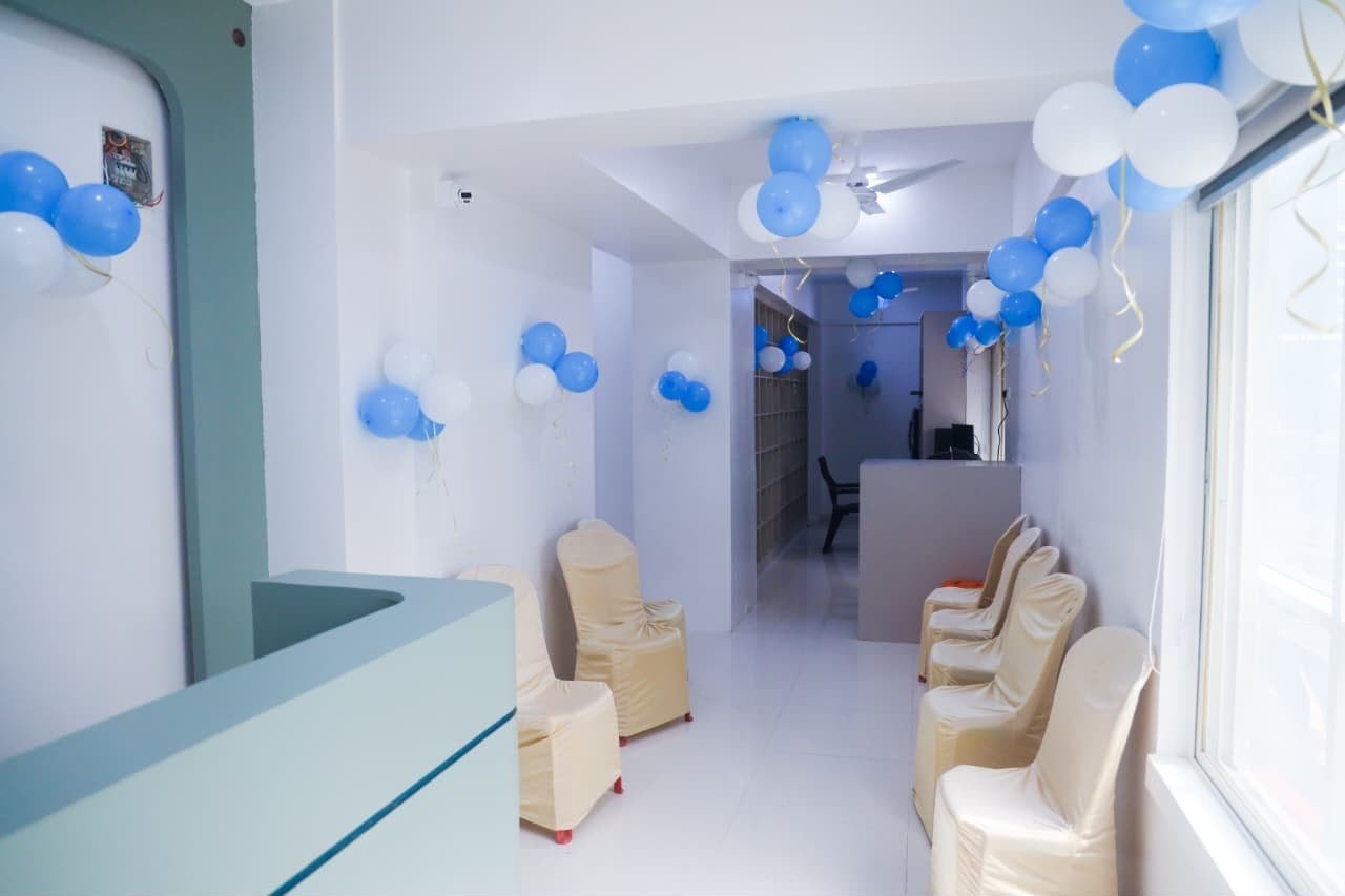 Comfortable Parent and Child Waiting Area